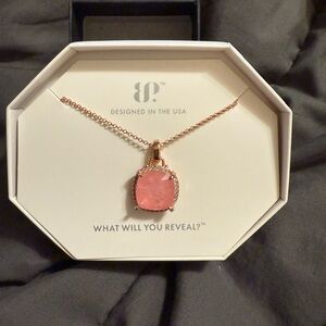 Bomb Party That Sunny Vibe Rose Quartz on Rose Gold plating NEW